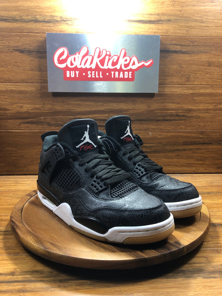 Jordan 4 Retro Laser Black Gum