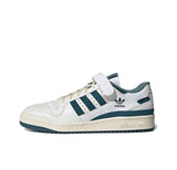 adidas Forum Low White and Dark Teal Sneakers GX4536