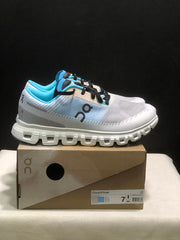On Cloud 6 Push Sneakers in Blue, Gray and White