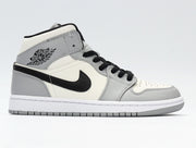 Jordan 1 High Dior-Inspired Sneakers Grey White Black