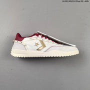 Converse 1970 Low-Top Sneakers White Burgundy Gold