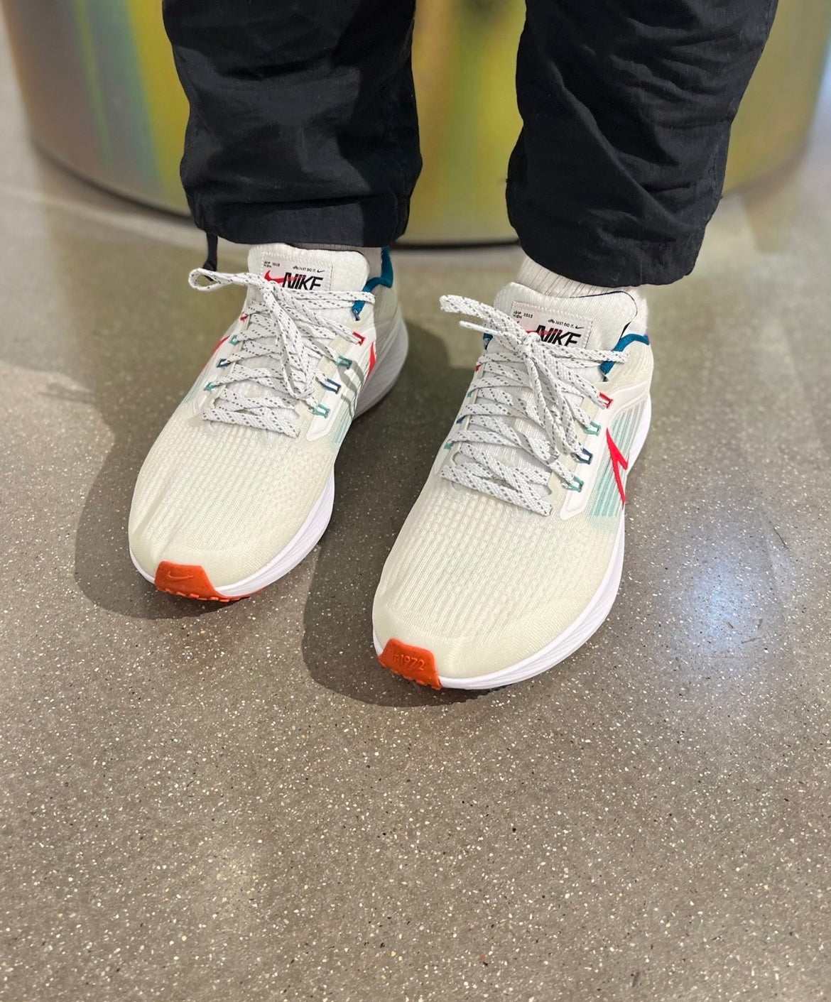 Nike Air Zoom Pegasus 39 Running Shoes White Red Blue FD4322-161