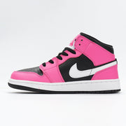 Nike Dunk High Pink Black White Sneakers 555112-002