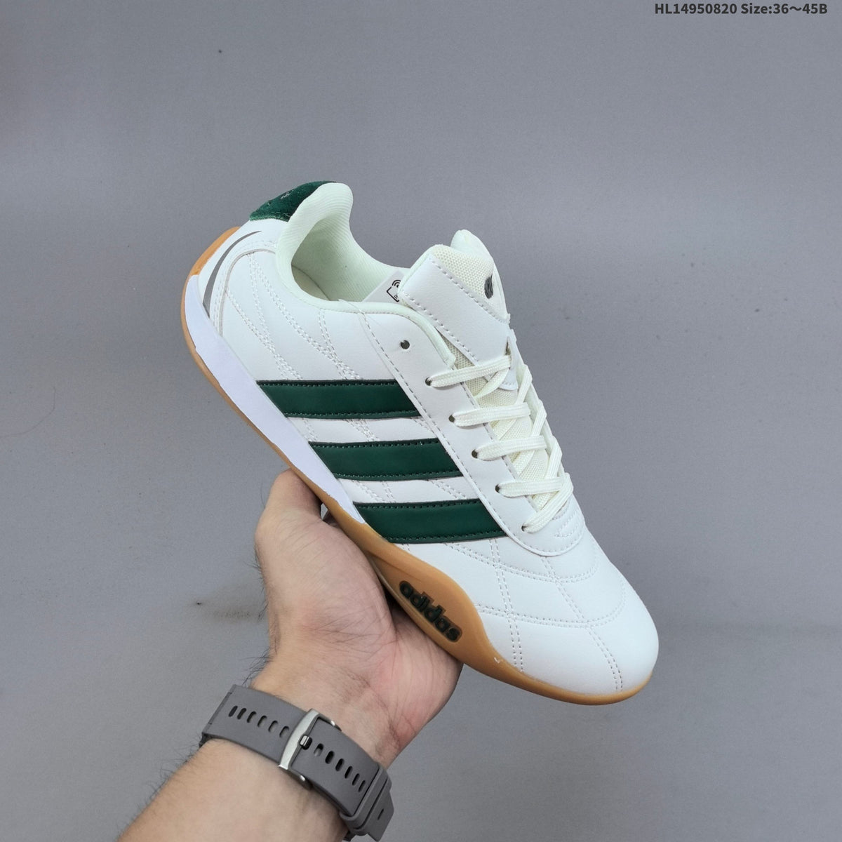 Adidas Adiracer Low-Top Sneakers White Green HQ7403