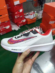 Nike Air Zoom Rival Fly 4 Running Shoes White Red HQ3512-100