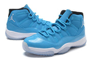 Air Jordan 11 High Sneakers in Blue and White