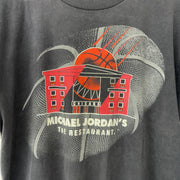 Vintage 90s Nike Michael Jordan Restaurant Tee Black