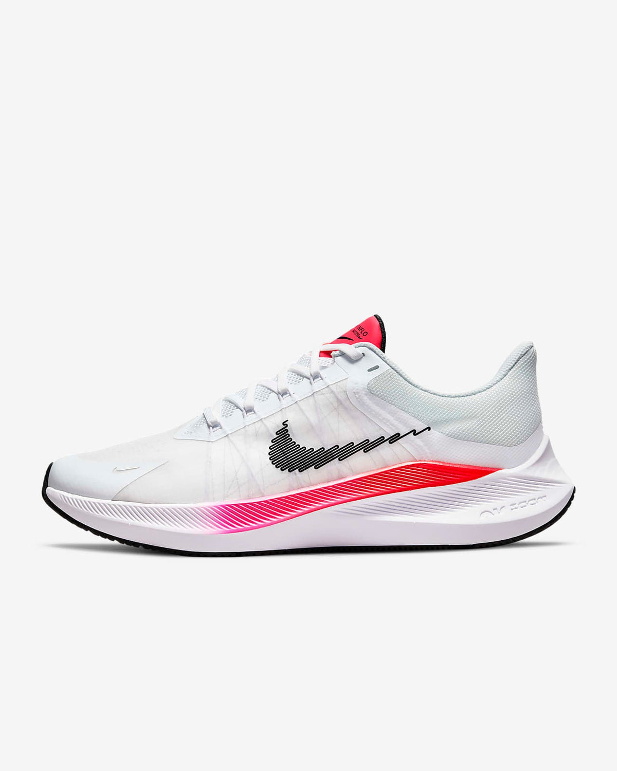 Nike Zoom Winflo 8 Running Shoes White Pink CW3419-100