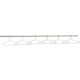Interion Chrome Plated Hangers, Pack of 6 (WB651262)