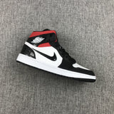Air Jordan 1 Mid Quai 54 Sneakers Black Multi-Color CJ9219-001