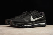 Nike Air Max 2017 Black Silver Running Sneakers 849559-001