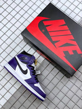 Air Jordan 1 High OG Court Purple Sneakers 555088-500