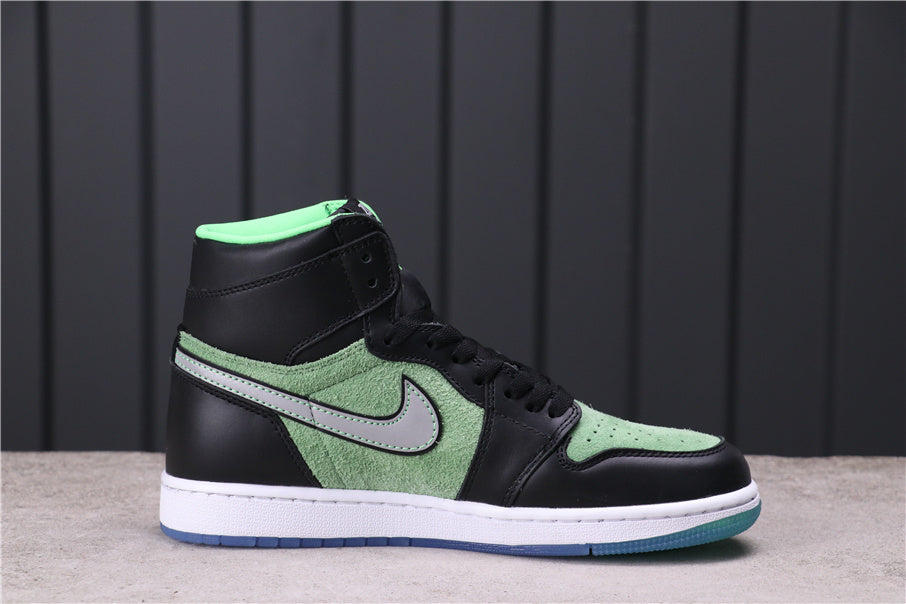 Air Jordan 1 High Zoom Rage Green Sneakers CK6637-002