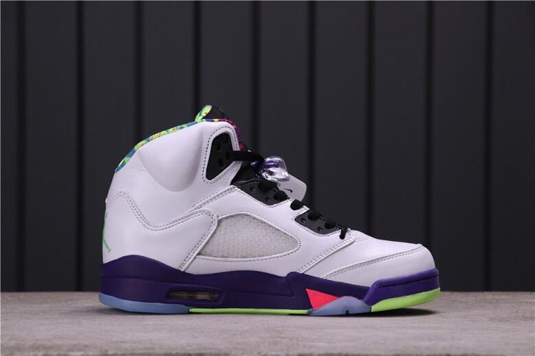 Air Jordan 5 Alternate Bel-Air Sneakers White Purple DB3335-100
