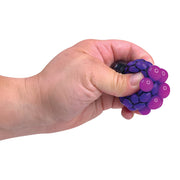 Rainbow Mesh Squeeze Balls - 24 per display