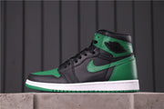 Air Jordan 1 High Pine Green Black Sneakers 555088-030
