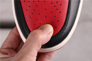 Air Jordan 1 High Bred Toe Black Red White 555088-610