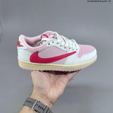 Jordan 1 Low OG Shy Pink Low-Top Sneakers