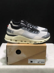 On Cloudnova Form 2 Sneakers in Pearl and Black