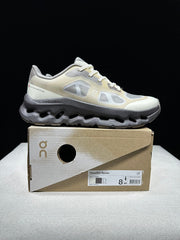On Cloudtilt Remix Sneakers in White and Pebble