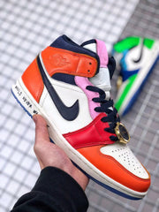 Melody Ehsani x Air Jordan 1 Mid Multicolor Sneakers