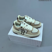 MLB New York Yankees Platform Sneakers, White and Gray