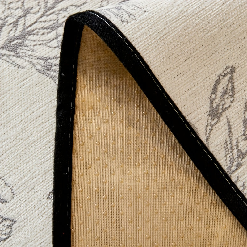 1pc of Chenille Sofa Cushion, a New High-Quality, Dust-Resistant Seat Cushion with Backrest Towel, Suitable for All Seasons, Universally Anti-Slip And Resistant to Cat Scratches, Machine Washable And Can Also Be Hand Washed