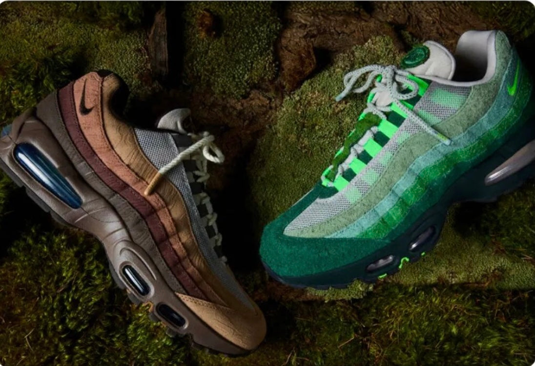 Nike Air Max 95 Big Bubble Oregon Ducks Lumber Yard IQ3988-001