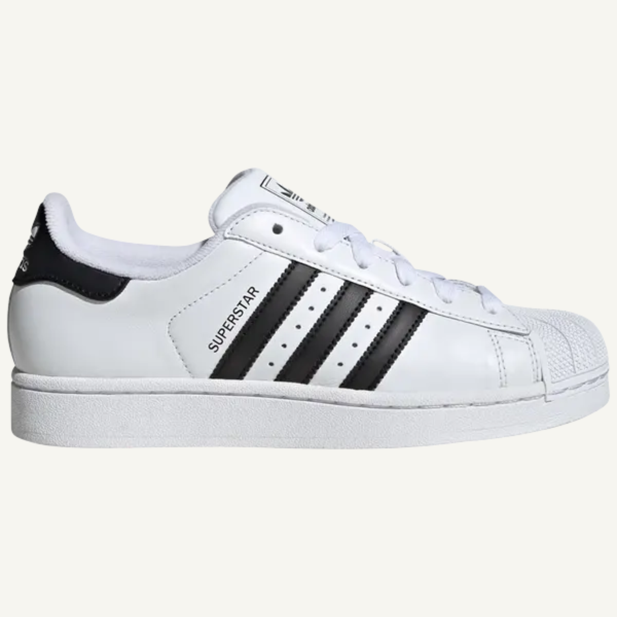 Adidas Originals Women's White/Black Superstar II Sneakers, JH7032