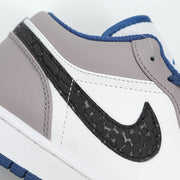 Jordan 1 Low Sneakers White Grey Blue 553558-103
