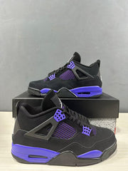 Jordan Air Jordan 4 Retro Black Blue Sneakers CT8527-018