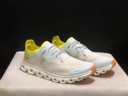 On Cloud 6 Coast Sneakers in Ivory, Yellow and Orange