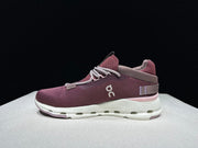 On Cloudnova 2 Sneakers in Maroon and Peony