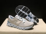 On Cloud X 4 Sneakers in Silver and Blue