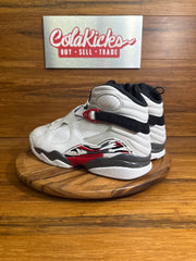 Jordan 8 Retro White True Red (2025)