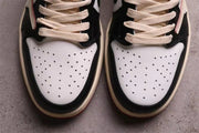 Jordan Air Jordan 1 Low White Black Red Sail Sneakers