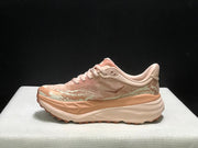 HOKA Stinson 7 Trail Running Shoes in Blush and Cream