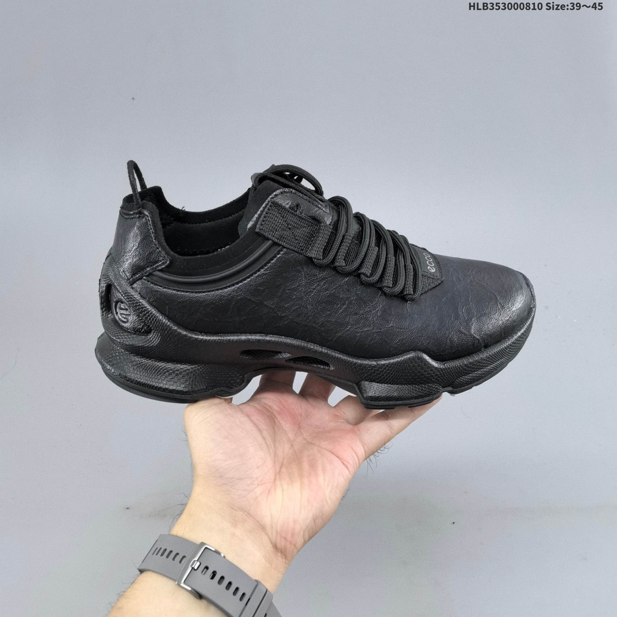 ECCO Black Casual Sneakers HLB353000810
