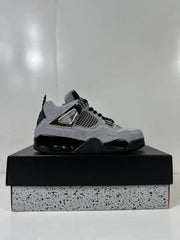 Jordan Air Jordan 4 Retro Gray Black Sneakers AQ9129-005
