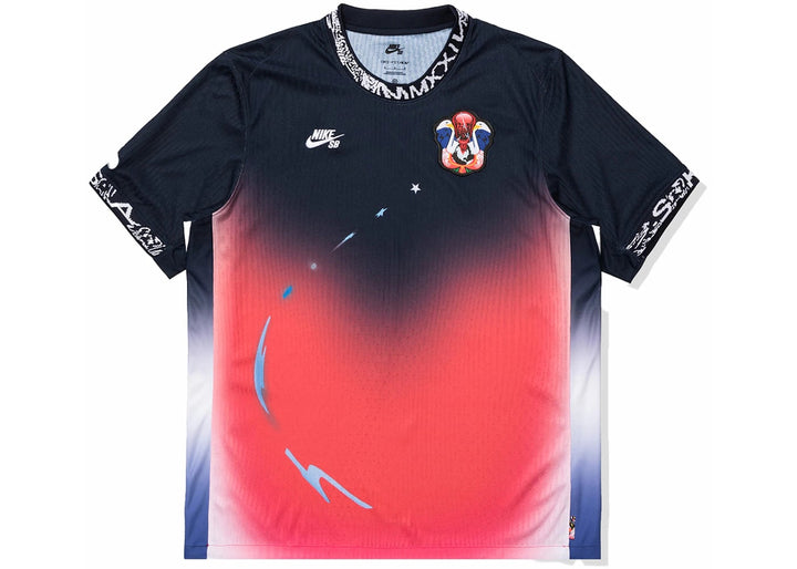 Nike SB Olympics 2024 S/S Jersey Obsidian/Bright Crimson