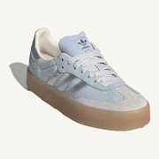 Adidas Originals x Liberty London Women's Silver/Crystal Sky Sambae Sneakers, IH1967