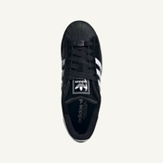 Adidas Originals Men's Black/White Superstar II Sneakers,  JR7313