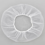 Global Industrial Nylon Hairnet, 24", Honeycomb, White, 100/Bag (WB708193B)
