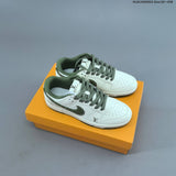 Nike Dunk Low-Style Sneakers with Designer-Inspired Details