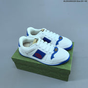 Gucci Distressed Screener Low-Top Sneakers