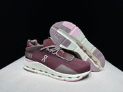 On Cloudnova 2 Sneakers in Maroon and Peony