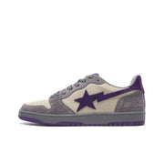 BAPE SK8 Sta Sneakers White Purple