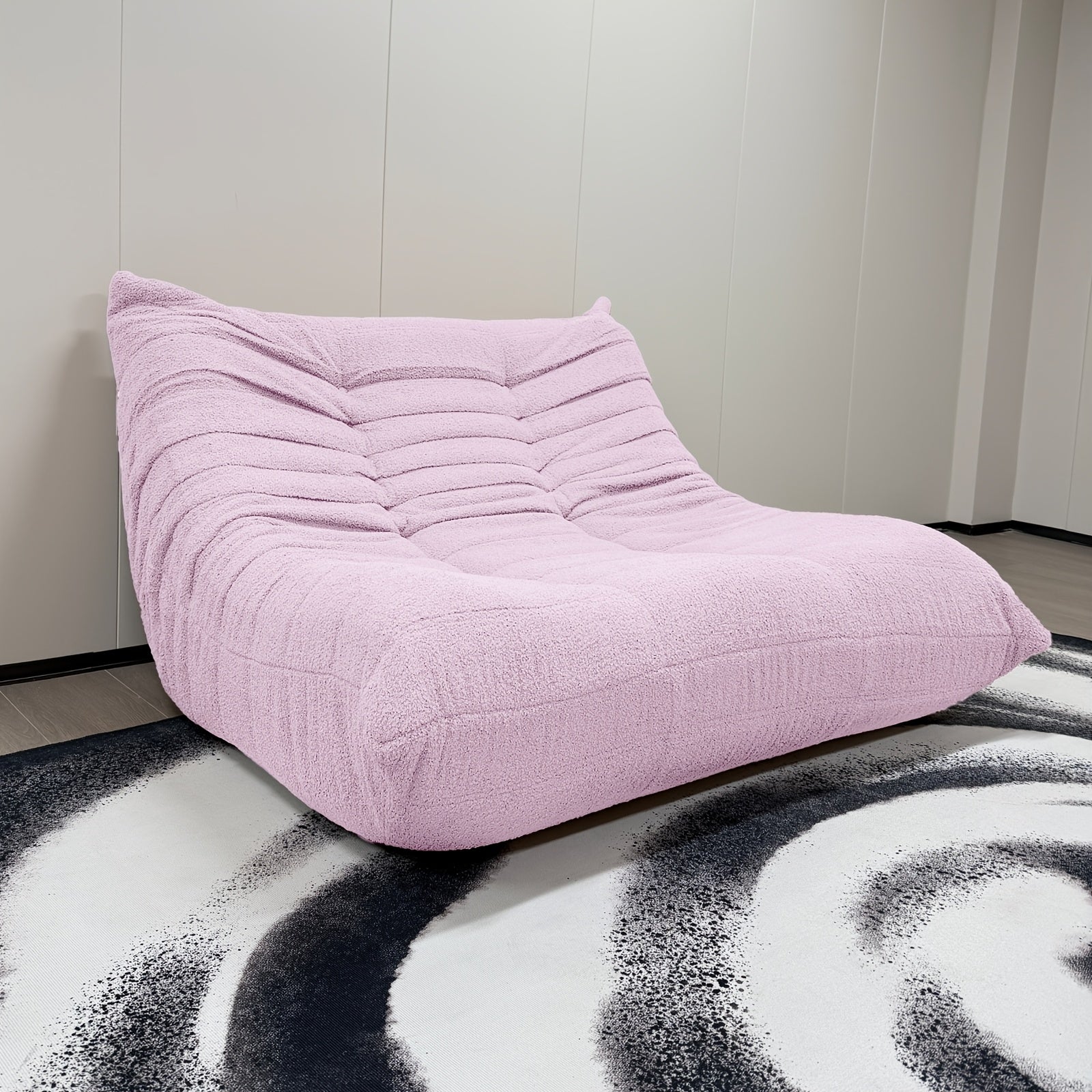Bean Bag Chair, Family Corner Chair, Sofa, Fireplace Chair, Lazy Sofa, Compressed Sponge Sofa, Floor Single Leisure Chair, Sofa Bed, Suitable For Various Occasions In Hall, Office, Bedroom, Apartment