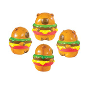 Cheeseburger Capybara Slow Rise Toys - 12 per bag