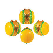 Cheeseburger Capybara Slow Rise Toys - 12 per bag